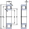 المحامل NU 2032 ECMA SKF