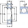 المحامل 719/9 ACE/P4AH SKF #1 small image