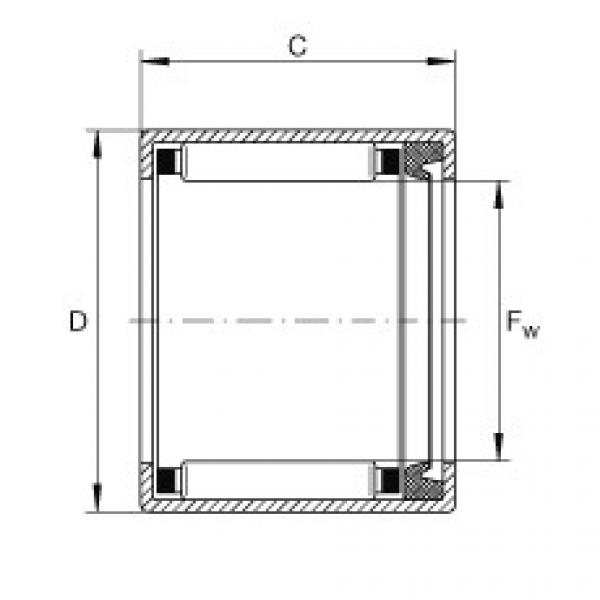 المحامل SCE129-P INA #1 image