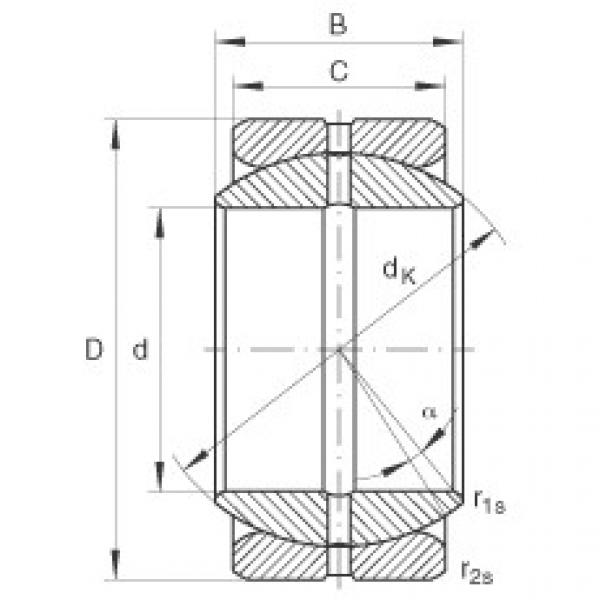 المحامل GE44-ZO INA #1 image