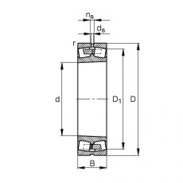 المحامل 249/670-B-K30-MB FAG #1 image