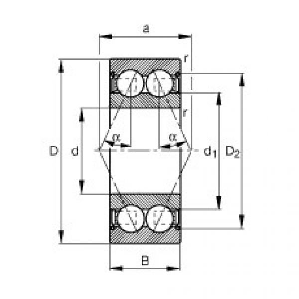 المحامل 3801-B-2Z-TVH FAG #1 image