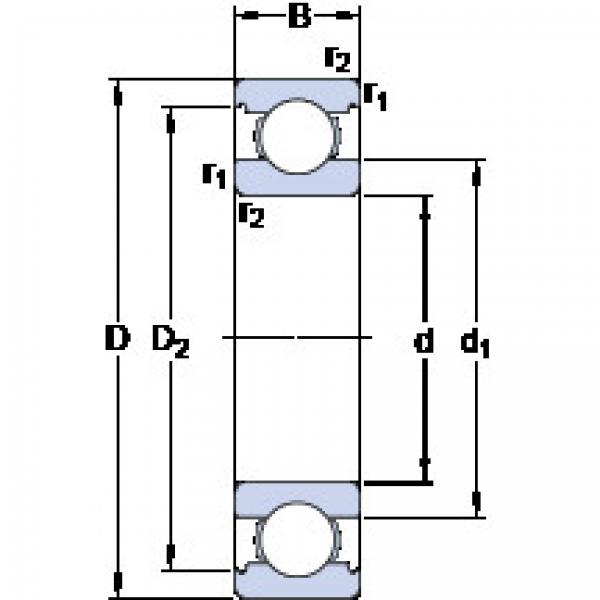 المحامل W 61805 SKF #1 image