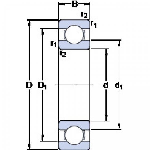 المحامل W 637/8 X SKF #1 image