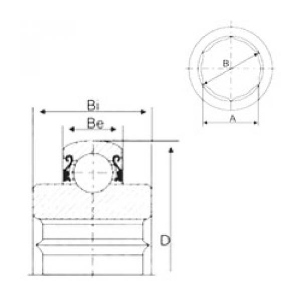 المحامل W208KRRB6 CYSD #1 image