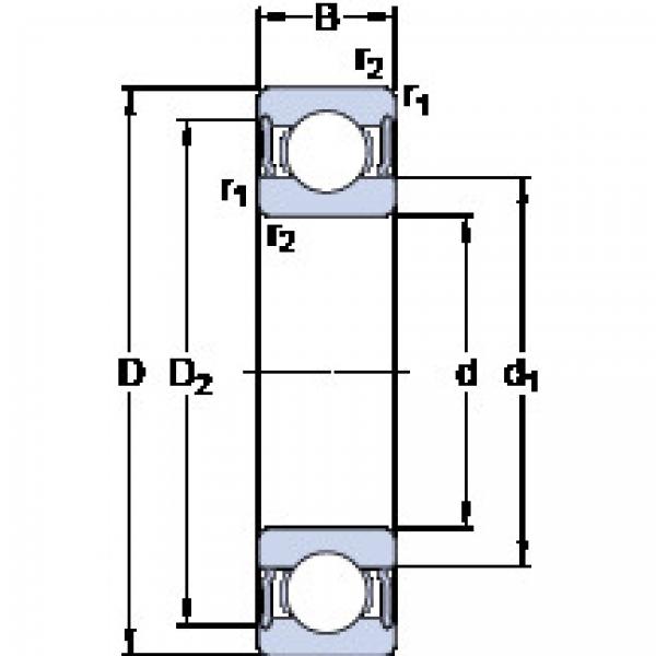 المحامل RLS 9-2RS1 SKF #1 image