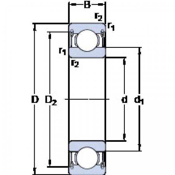 المحامل W 637/8-2ZS SKF #1 image