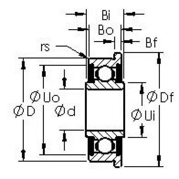 المحامل FRW2-2RS AST #1 image