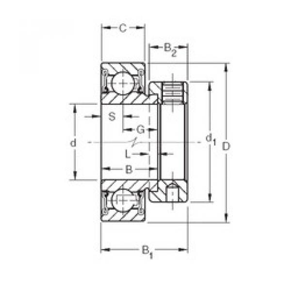 المحامل RA200RR Timken #1 image