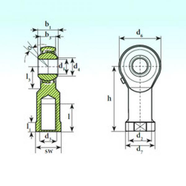 Bearing TSF 12 BB-O ISB #1 image