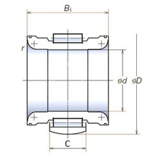 المحامل 140RNPH2102 NSK #1 image