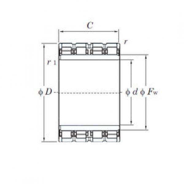 المحامل 92FC65470W KOYO #1 image