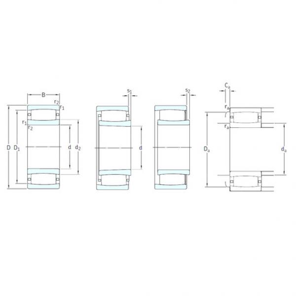 المحامل C4010TN9 SKF #1 image