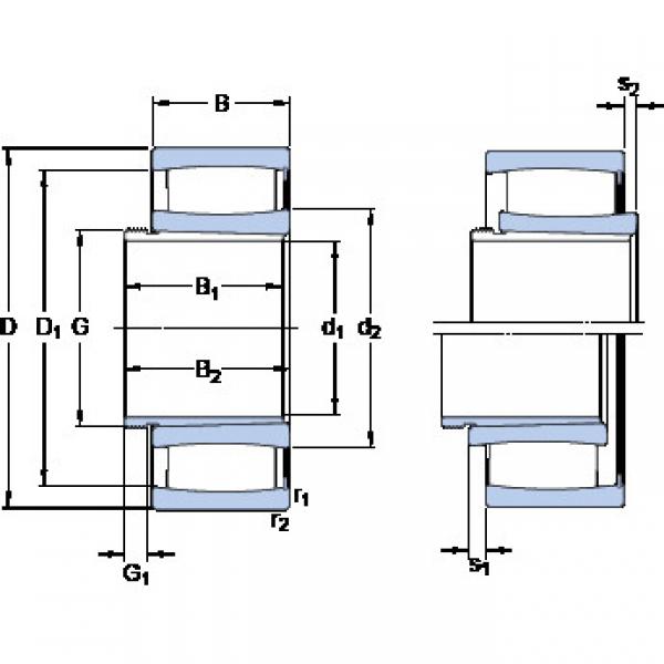 المحامل C 2212 KV + AHX 312 SKF #1 image