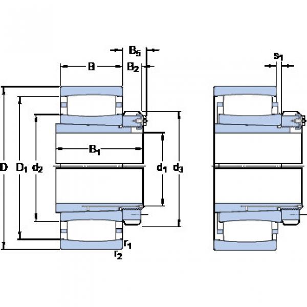 المحامل C 3148 K + OH 3148 HTL SKF #1 image