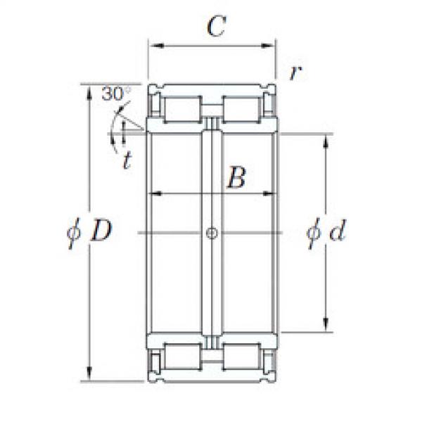 المحامل DC5034N KOYO #1 image