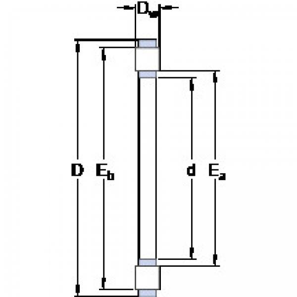 المحامل K 81132 TN SKF #1 image