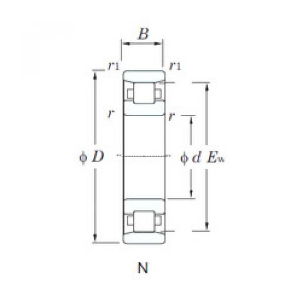 المحامل N317 KOYO #1 image