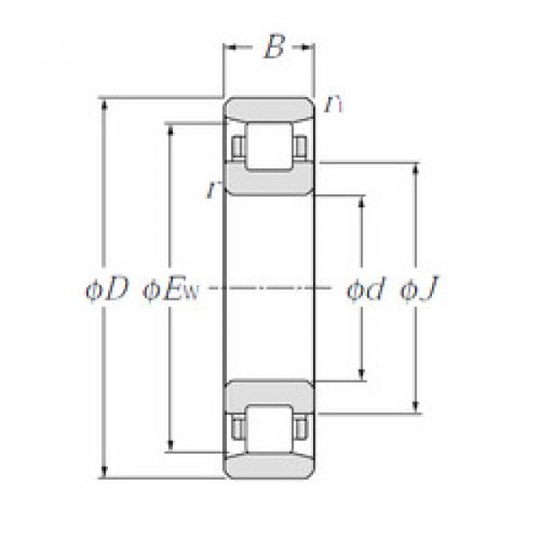 المحامل N1084 NTN #1 image