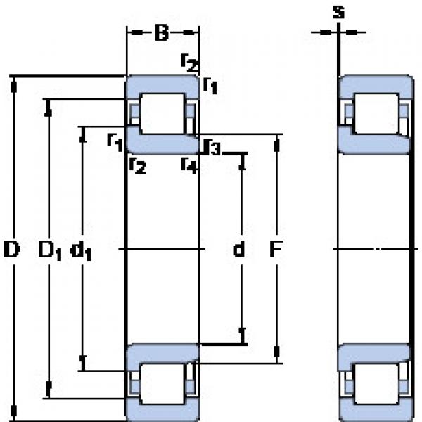 المحامل NJ 2310 ECP SKF #1 image