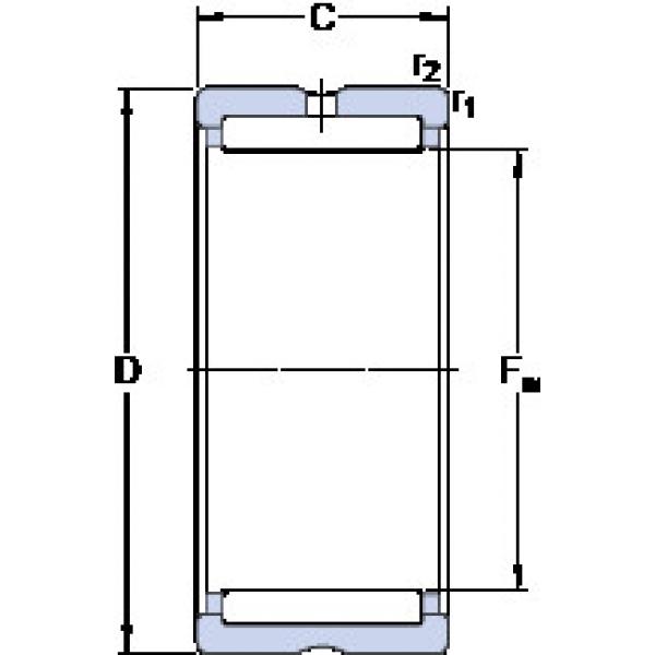 المحامل NK 37/30 SKF #1 image