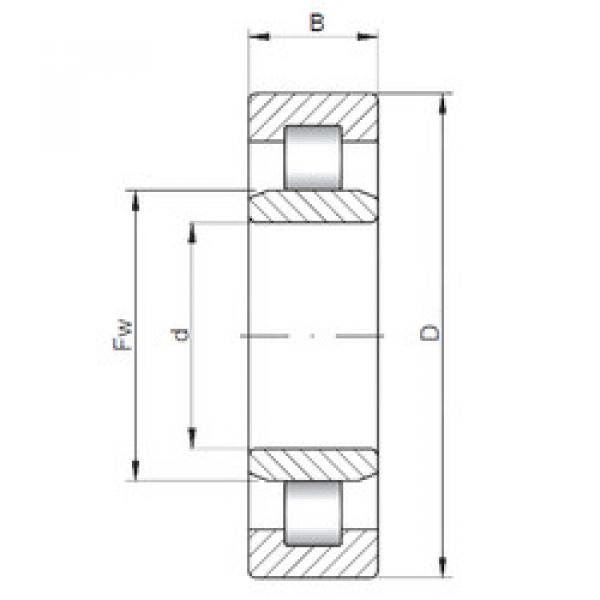 المحامل NU3316 ISO #1 image