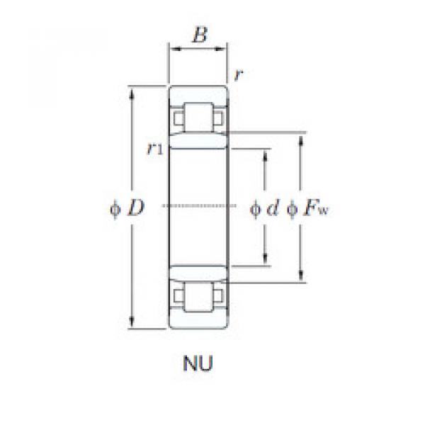 المحامل NU2204R KOYO #1 image