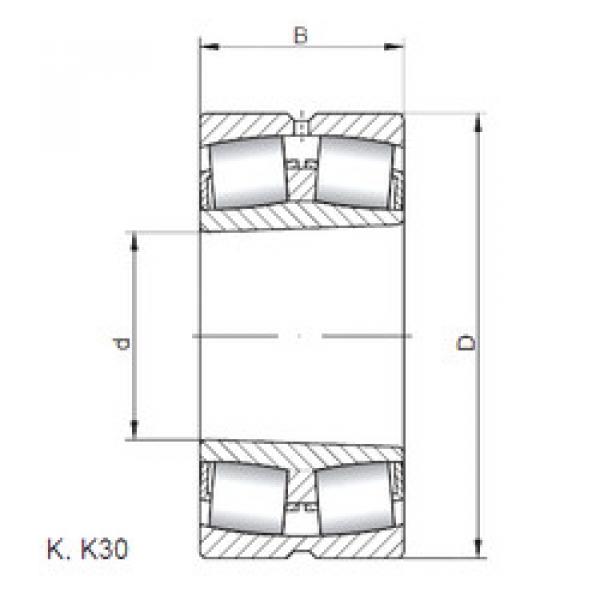 المحامل 23120 KCW33 CX #1 image