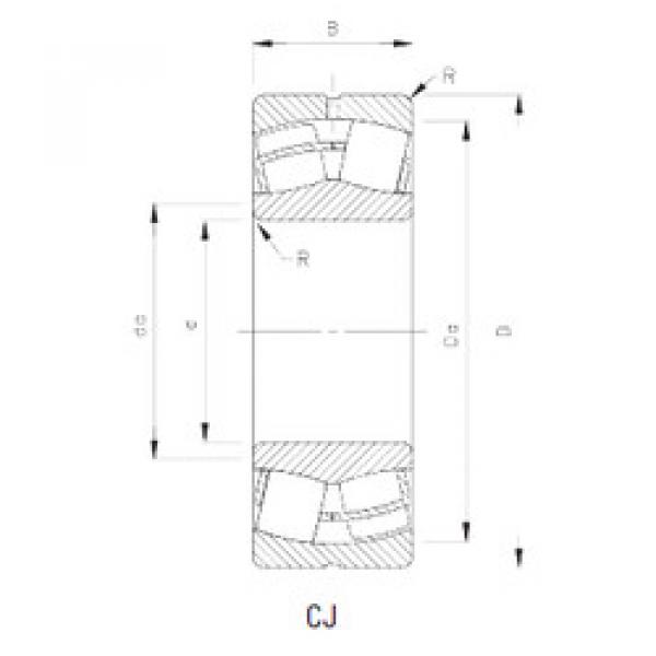 المحامل 24134CJ Timken #1 image