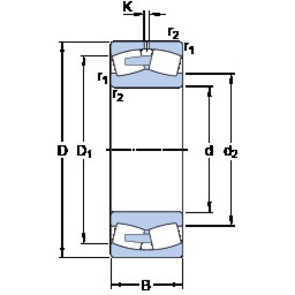 المحامل 24892 CAMA/W20 SKF #1 image