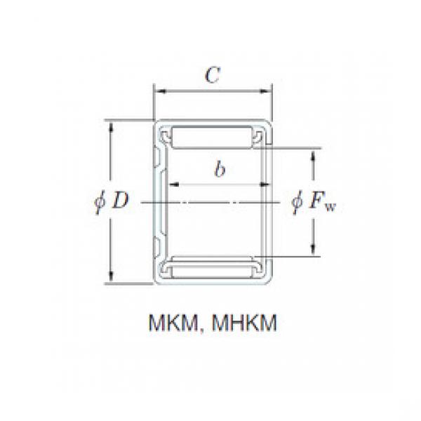 المحامل MHKM3020 KOYO #1 image