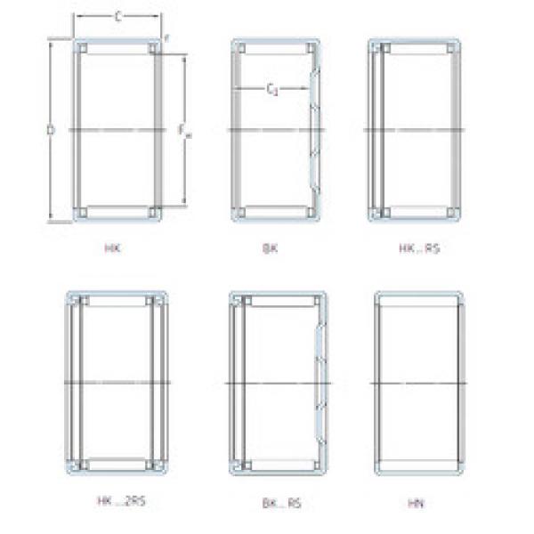 المحامل HK4520.2RS SKF #1 image