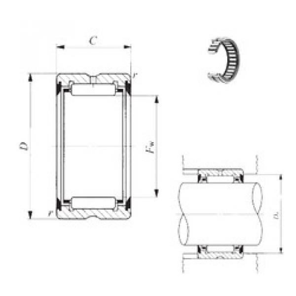 المحامل RNA 49/32UU IKO #1 image