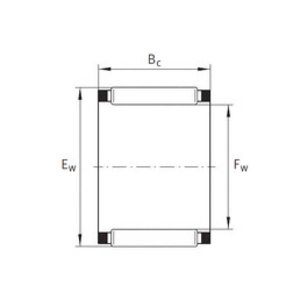 المحامل K75X81X30 INA #1 image