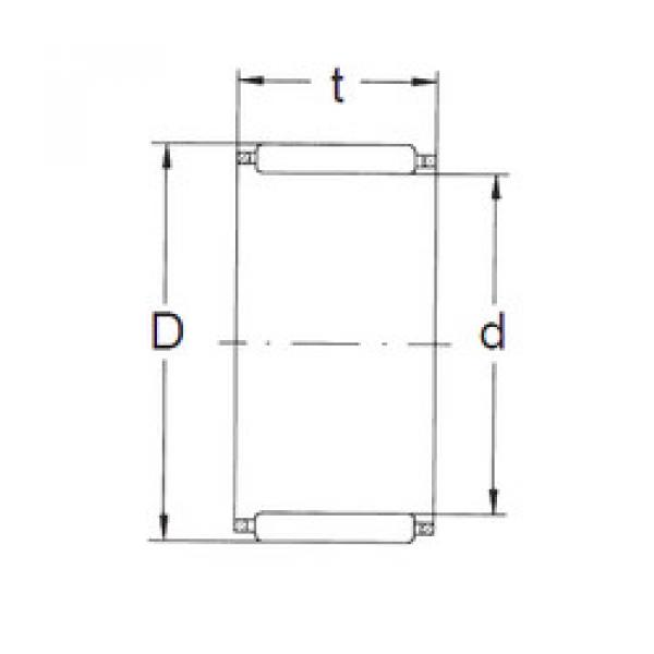 المحامل K30X37X18 FBJ #1 image