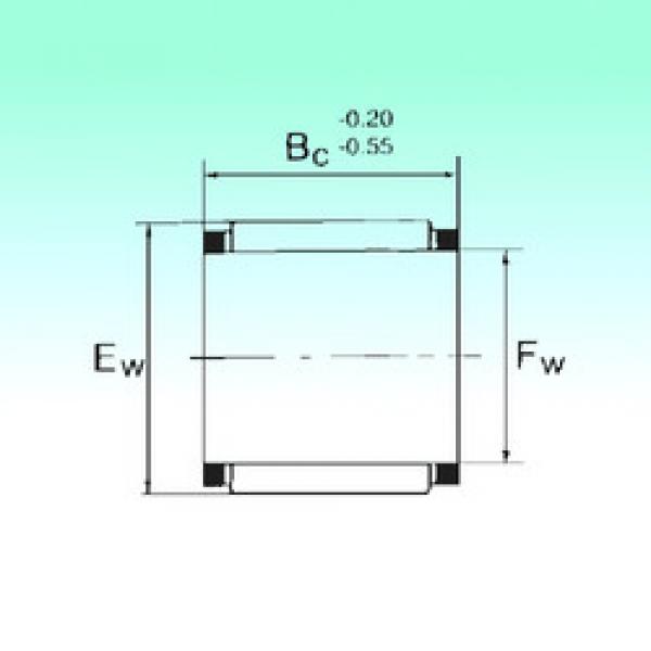 المحامل KBK 14x18x10 NBS #1 image