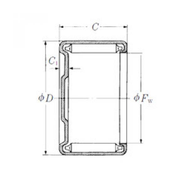 المحامل M-18121 NSK #1 image