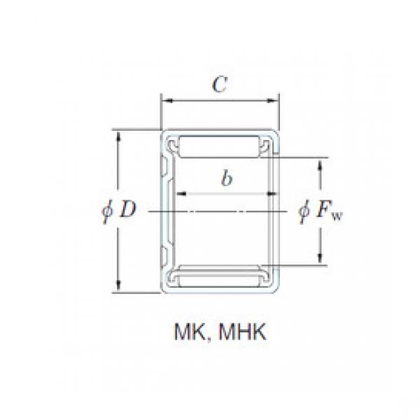 المحامل MHK16121 KOYO #1 image