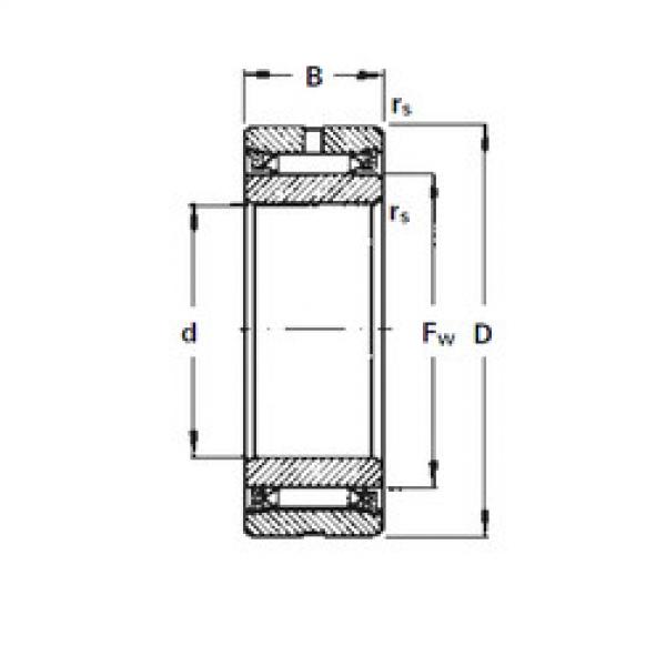 المحامل NA1020 Timken #1 image