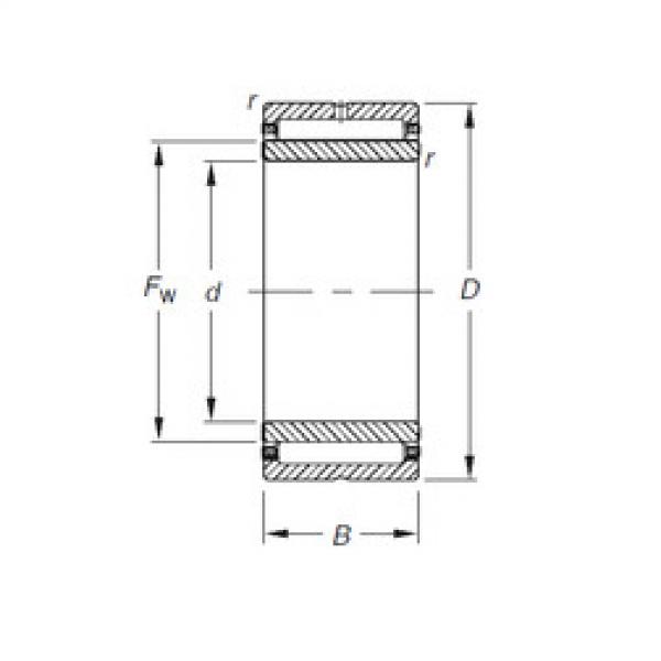 المحامل NA6907 Timken #1 image