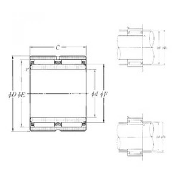 المحامل NAO-10×22×20ZW NTN #1 image