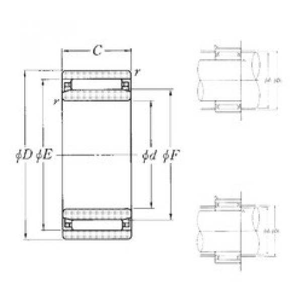 المحامل NAO-60×90×30 NTN #1 image