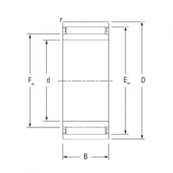 المحامل NAO50X68X40 KOYO #1 image