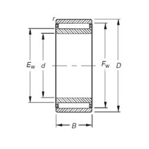 المحامل NAO20X35X17 Timken #1 image