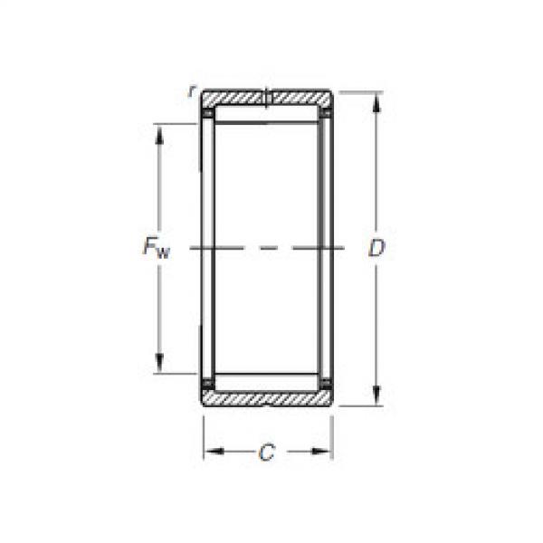 المحامل RNA49/28 Timken #1 image