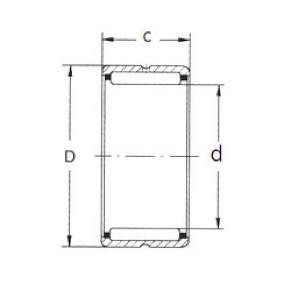 المحامل NK70/25 FBJ #1 image