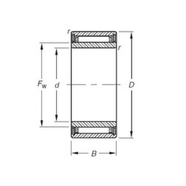 المحامل NKJ6/16 Timken #1 image