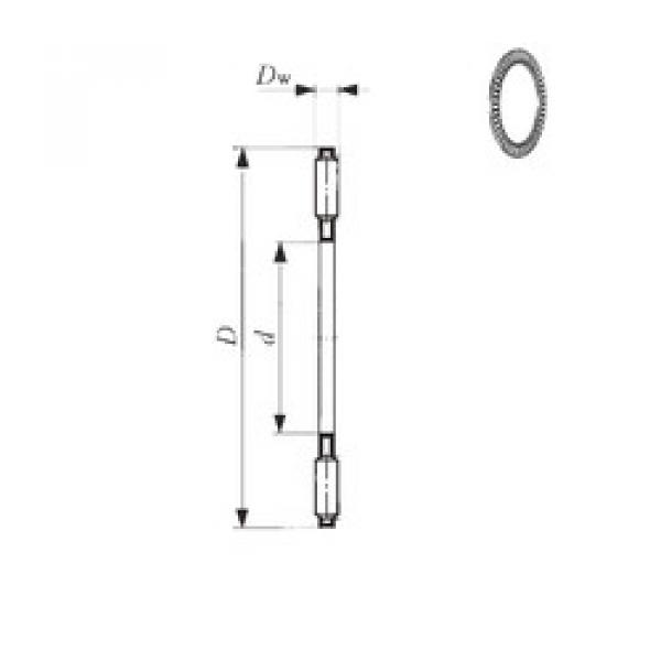 المحامل NTB 3552 IKO #1 image