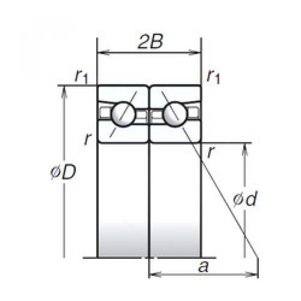 المحامل 65BTR10H NSK #1 image