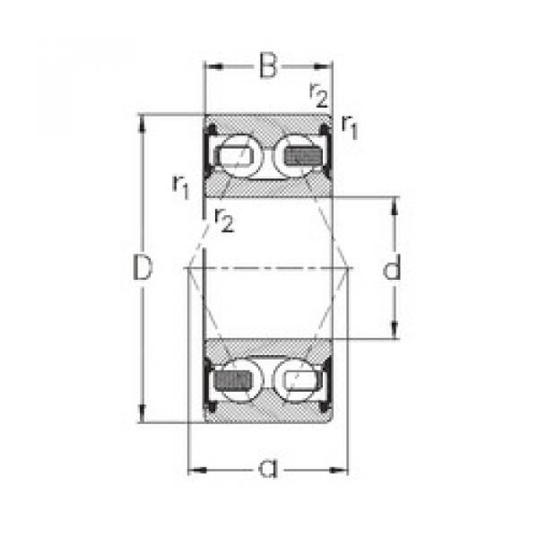 المحامل 3212-B-2RSR-TV NKE #1 image